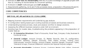 Sample Resume for 4 Years Experience Downloadmela Sap Fico 4 Years Experience Resume