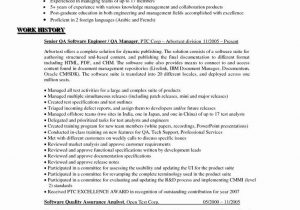 Sample Resume for 5 Years Experience In Mainframe 5 Years Testing Experience Resume format