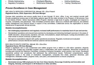 Sample Resume for A Case Manager Inspiring Case Manager Resume to Be Successful In Gaining