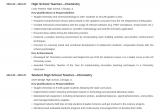 Sample Resume for A High School Teacher High School Teacher Resume Examples Template & Guide