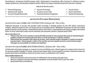 Sample Resume for A P Clerk Accounts Payable Manager Resume, Accounts Payable Resume, Accounts …