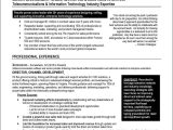 Sample Resume for A Sale Manager Telecomunication Telecommunications Sales Resume Example