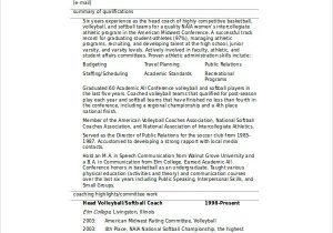 Sample Resume for A soccer Coach 12 Coach Resume Templates Pdf Doc