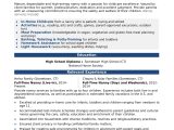 Sample Resume for A Starting Career Pet Care Nanny Resume Monster.com