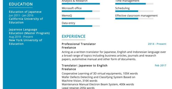 Sample Resume for A Video Game Translator Japanese Translator Resume Sample 2022 Writing Tips – Resumekraft