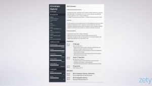 Sample Resume for A Worker with An Employment Gap How to Explain Gaps In Employment (resume & Cover Letter)