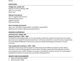 Sample Resume for Academic Medical Positions Medical School Resume Sample Monster.com