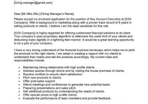 Sample Resume for Account Executive Meeting with Customers Key Account Executive Cover Letter Examples – Qwikresume