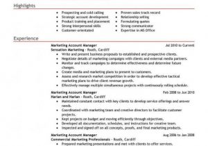 Sample Resume for Account Executive Position Simply Janitorial Account Manager Resume Download Sample