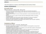 Sample Resume for Accounting Clerk with Experience Accounting Clerk Resume