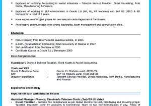 Sample Resume for Accounting Graduate with Experience Accounting Student Resume Here Presents How the Resume Of …