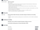 Sample Resume for Accounting Staff In the Philippines Staff Accountant Resume Example Template Iconic In 2020
