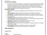 Sample Resume for Active Directory Administrator System Admin Resume format