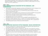 Sample Resume for Administrative assistant Office Manager Administrative assistant Fice Manager Resume Samples