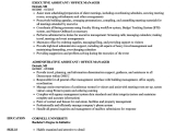 Sample Resume for Administrative assistant Office Manager assistant Fice Manager Resume Samples