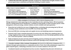 Sample Resume for Administrative assistant Office Manager Fice assistant Resume Sample Resumes for Administrative