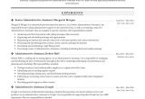 Sample Resume for Administrative assistant Pdf Full Guide Administrative assistant Resume [ 12 Samples