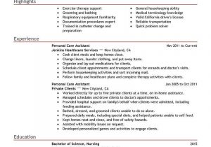 Sample Resume for Aged Care Worker with No Experience Best Personal Care assistant Resume Example From Sample Resume for Aged Care Worker with No Experience Best Personal Care assistant Resume Example From