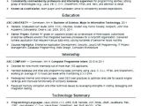 Sample Resume for An Entry Level Computer Programmer 77 Fresh Entry Level Programmer Resume by Pics