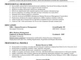 Sample Resume for An Entry Level Human Resource Position Gauthier Joshua 2011 Hr Resume[1]