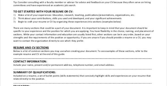 Sample Resume for Applying to Graduate School Free 9 Sample Graduate School Resume Templates In Pdf