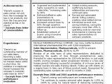 Sample Resume for area Sales Manager In Pharma Company Sample Resume for Pharmaceutical Sales Manager