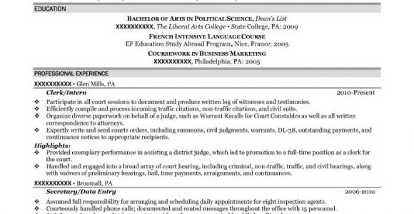Sample Resume for Arts and Science Students Student Resume Samples Resume Prime