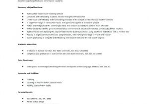 Sample Resume for assistant Professor In Engineering College Doc Sample Resume for assistant Professor In Engineering