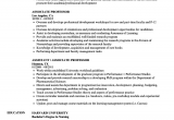 Sample Resume for assistant Professor In Mechanical Engineering assistant Professor Resume Sample Pdf Finder Jobs