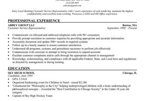 Sample Resume for Bank Jobs Pdf Entry Level Bank Resume