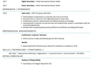 Sample Resume for Bank Sales Officer Sample Resume Of Sales Executive with Template & Writing Guide …