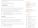 Sample Resume for Bartender In A Restaurant Bartender Resume Examples In 2022 – Resumebuilder.com