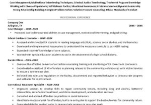 Sample Resume for Beginning Correction Officers Correctional Officer Resume Monster.com