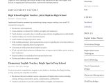 Sample Resume for Board Passer Teachers English Teacher Resume & Writing Guide  12 Free Templates 2022