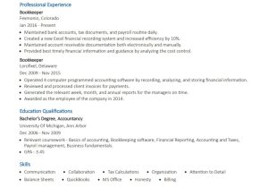 Sample Resume for Bookkeeper without Experience Book Keeper Resume Example and Writing Guide Cresuma