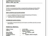Sample Resume for Bpo Fresher Download Sample Bpo Resume 16 Documents In Word Pdf