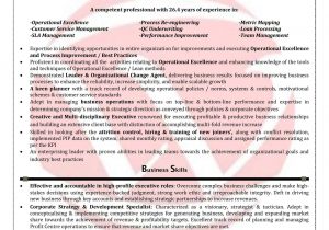 Sample Resume for Bpo Non Voice Experience Sample Resume Bpo Non Voice