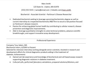 Sample Resume for Bsc Biochemistry Freshers Biochemistry Resume Sample Monster.com Sample Resume for Bsc Biochemistry Freshers Biochemistry Resume Sample Monster.com