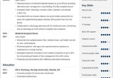 Sample Resume for Bsn Nurse Med Surgical Medical-surgical Nurse Resume Example & Job Description