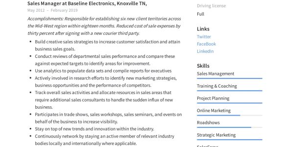 Sample Resume for Building Material Salesman Sales Resume Examples & Guides 2022 Pdf Downloads