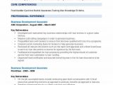 Sample Resume for Business Development associate Fresher Business Development associate Resume Samples