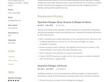 Sample Resume for Business Operations Manager Operations Manager Resume Template Operations Management …