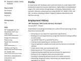 Sample Resume for C Net Developer Net Developer Resume & Writing Guide  17 Templates 2022