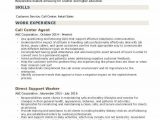 Sample Resume for Call Center Agent with Experience Call Center Agent Resume Samples