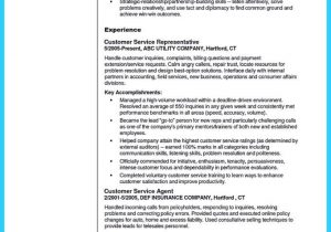 Sample Resume for Call Center Agent with Experience Resume Sample Call Center Agent No Experience Best
