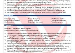 Sample Resume for Civil Engineer Fresher Pdf Civil Engineer Sample Resumes, Download Resume format Templates!