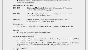 Sample Resume for Civil Engineer Internship Civil Engineering