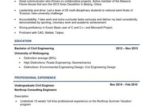 Sample Resume for Civil Engineering Student Senior Civil Engineer Resume Pdf Pdf Civil Engineering …