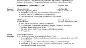 Sample Resume for Civil Engineering Student the Sample Civil Engineer Resume – Resume Template Online Civil …