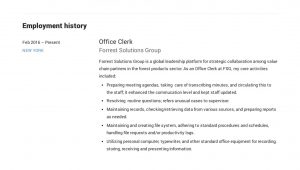 Sample Resume for Clerk with No Experience Office Clerk Resume No Experience October 2021